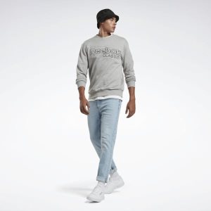 Reebok Classic Sweatshirt Herren - Grau - DE 586-MQA